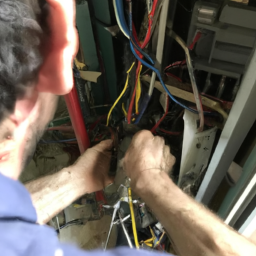 Installation de câblage électrique pour réseau informatique Vernouillet